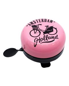 Fietsbel Fiets roze - klein
