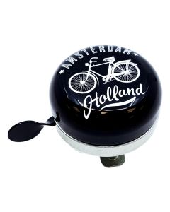 Fietsbel Fiets zwart - klein
