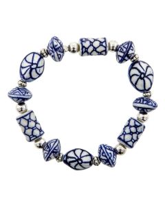 Armband delfts blauw 