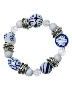 Armband Delfts Blauw Wit/Blauw