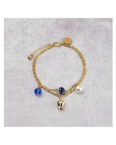 Armband bedel tulp
