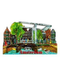 Koelkastmagneet Ophaalbrug Amsterdam