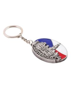 Sleutelhanger "Amsterdam & Vlag"