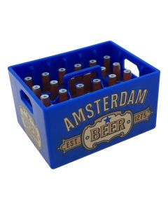 Flesopener "Het Kratje, Amsterdam Blauw"