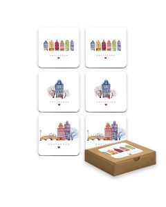 Onderzetters "Amsterdam"