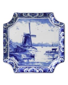Applique "Molenlandschap" - 19 cm 