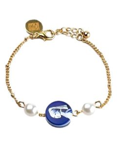 Armband Meisje met Parel Goudkleurig