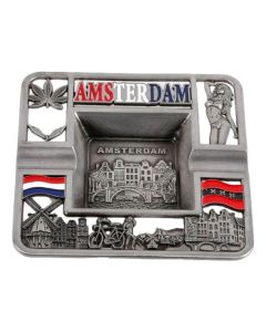 Asbak "Amsterdam, Vierkant"