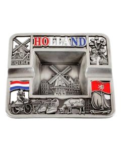 Asbak "Holland, Vierkant"