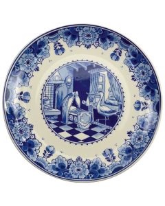 Geboortebordje Blauw
