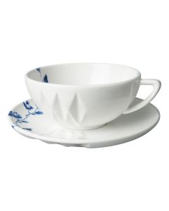 Kop en schotel "Blauw Vouw"