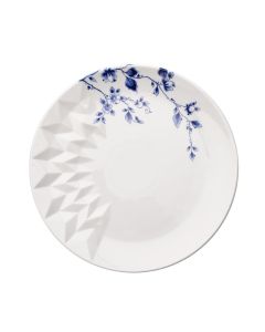 Ontbijtbord "Blauw Vouw", 21 cm