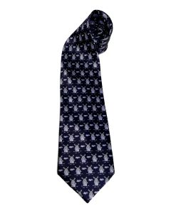 Stropdas "Blauw met Molens"