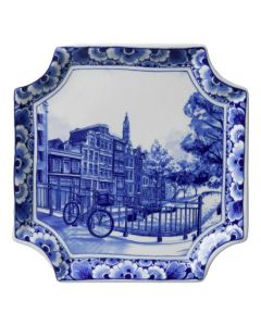 Applique "Amsterdamse Grachten" - 19 cm 