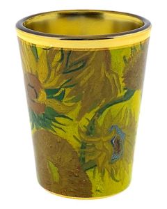 Borrelglaasje met Zonnebloemen van Vincent van Gogh