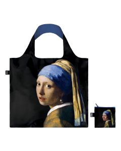 Loqi Opvouwbare Shopper "Meisje met Parel, Vermeer"