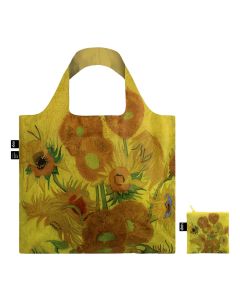 Loqi Opvouwbare Shopper "Zonnebloemen, Van Gogh"