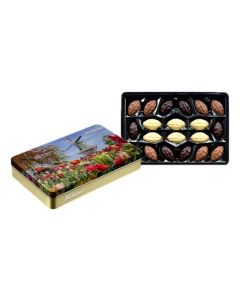 Chocoladebonbons in Bewaarblik - Nederlands Landschap