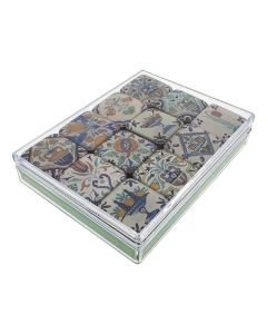 Delft Polychrome Tile Mini-Magnet Set