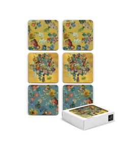 Onderzetter Doos– Vincent van Gogh Bloemen (6 stuks)