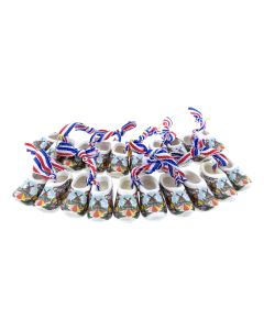 Set van twee gekleurde corsage klompjes, 10 stuks