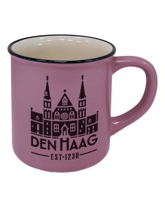 Mok "Den Haag" - Roze - Groot