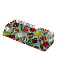 Dienblad 'Pretty Tulips' - Groen - Medium 