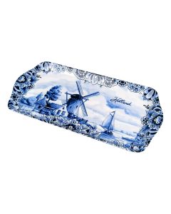 Dienblad Holland Delfts blauw Klassiek, Medium