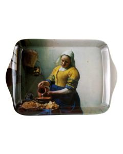 Dienblad met het Melkmeisje, Vermeer