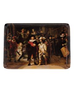 Dienblad met de Nachtwacht, Rembrandt
