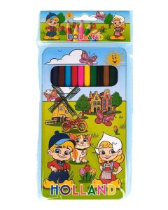 Set 12 kleurpotloden Holland