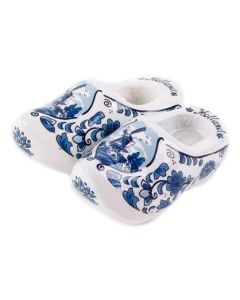 Klompmagneet Delfts Blauw,  Dubbel 5 cm 