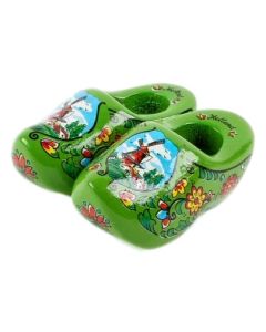 Klompmagneet Groen, Dubbel 5 cm