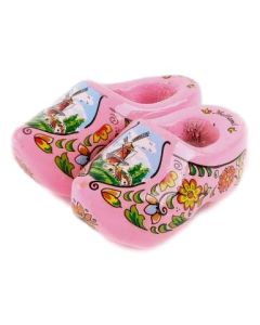 Klompmagneet Roze, Dubbel 5 cm