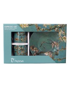 Espresso set "Amandelbloesem"