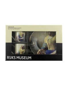 Espresso set "Het Melkmeisje" - Rijksmuseum