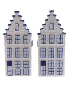 Peper -en Zoutstel Grachtenhuisjes