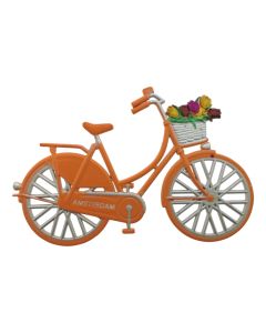 Koelkastmagneet "Fiets Oranje - Amsterdam"
