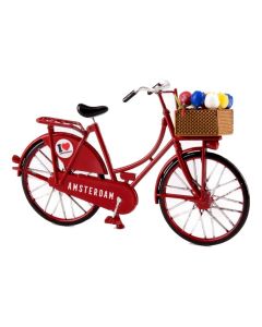 Fiets Vintage I Love Amsterdam Rood - Klein