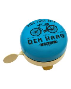 Fietsbel "Den Haag Blauw", 6 cm 