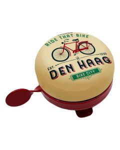 Fietsbel "Den Haag Geel", 6 cm 