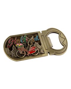 Flesopener Fiets met Glitters Holland