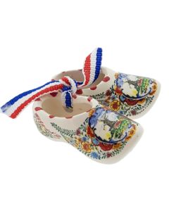 Gekleurde keramieke klompjes, 5cm