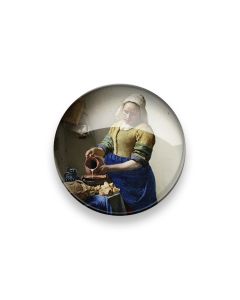 Glasmagneet "De Melkmeid", Johannes Vermeer, XL