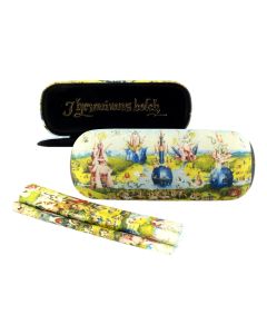 Brillenetui met stoffen bekleding, Jheronimus Bosch