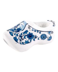 Houten sjaalklomp, Delfts Blauw