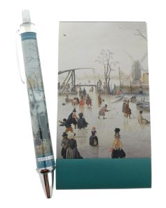 Notitieboekje en Pen Ijsvermaak, Hendrick Avercamp