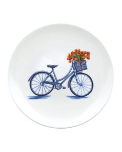 Wandbord "fiets", 16 cm 