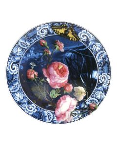Wandbord "Bloemen van de Gouden Eeuw", 26 cm 