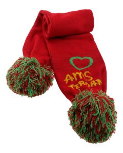 Kindersjaal "Love Amsterdam" Rood/Groen